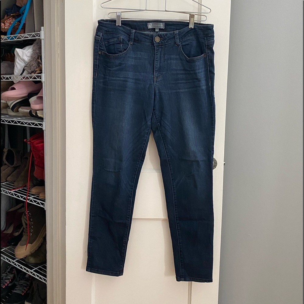 Kut from the kloth size 12 distressed jeans